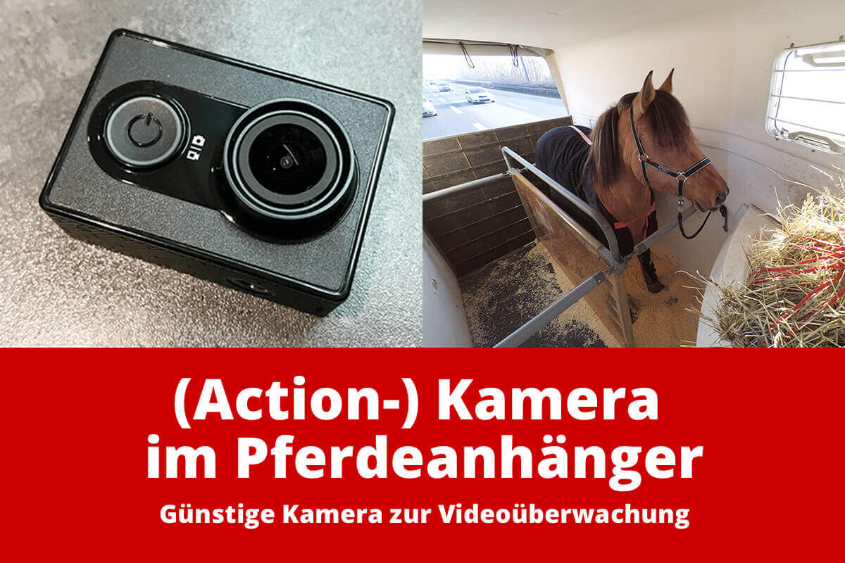 Pferdeanhänger kamera kabellose mit AKKU und Magnet halterung - Smart-cam